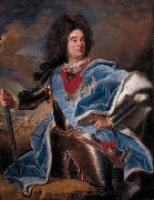 Hyacinthe Rigaud Portrait of Claude de Villars oil painting